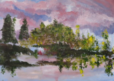 LYNN BLAIR - SUNSET ON THE LAKE